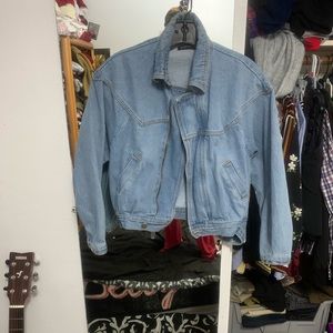 Brandy Melville Jean Moto Jacket
